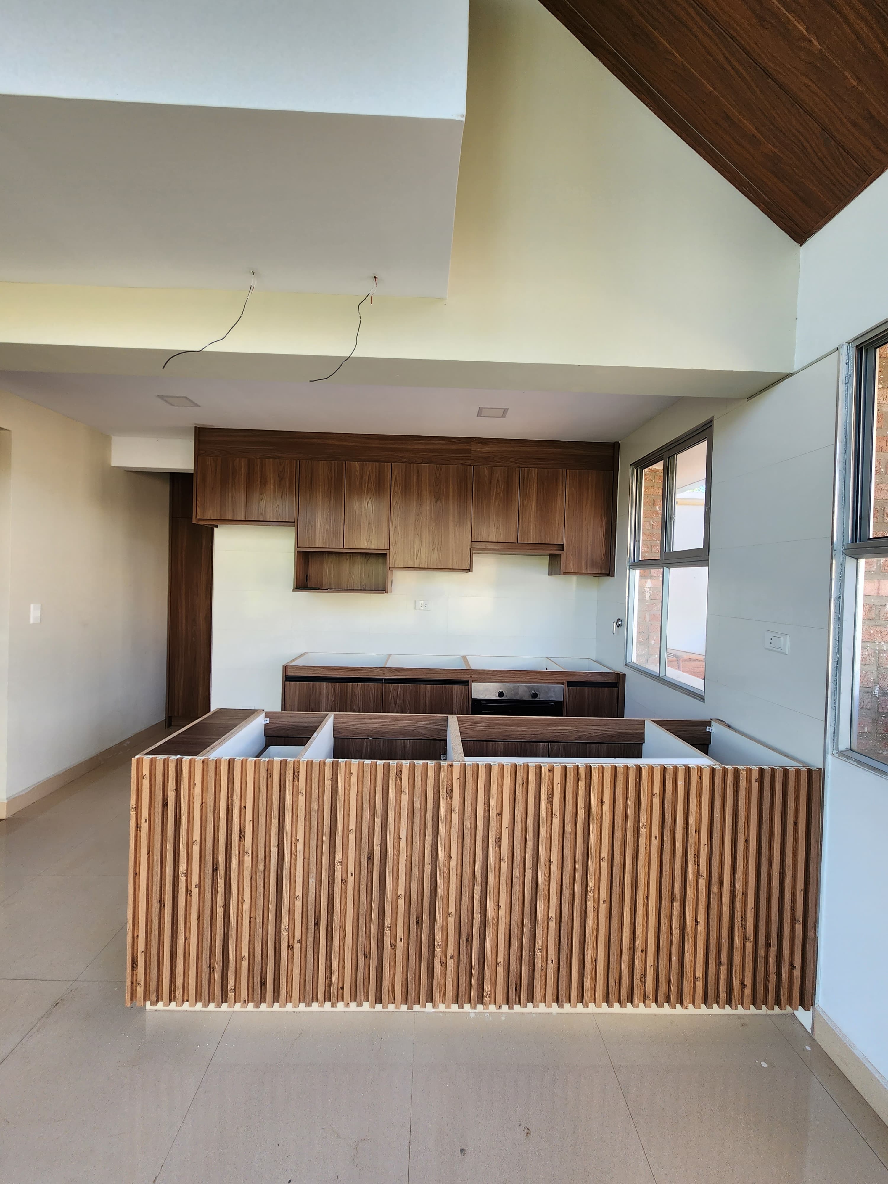 Cocina Integral White & Wood